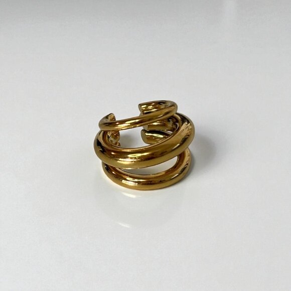 1 Ear Clip Waterproof Metal Earring - Picture 2 of 6